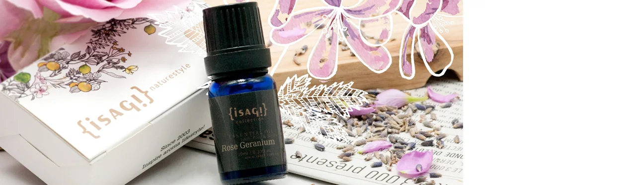 單方精油 花類 | 天竺葵玫瑰香 |Rose Geranium|